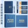 Cuaderno A5 Personalizado Oficina de Negocios Piel Suave Alto Valor Engrosado Hebilla Magnética Bloc de Notas de Conferencia con Logo Imprimible