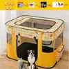 Caja de Parto para Gatos en Casa, Diseño de Rejilla Plegable Simple Rectangular Cerrado, Tela Impermeable, Adecuada para Todas las Estaciones