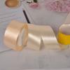 Suministro de fábrica 4cm cinta de poliéster para silla de boda respaldo cinta de satén cinta ramo flor material cinta de embalaje al por mayor