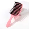 Peines para el Cabello al por Mayor para Mujeres, Uso en Casa, Portátil, Peine Masajeador Curvo, Peine para Peinar el Cabello