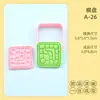 Serie Temática de Juegos Moldes para Galletas Póker 3D Dibujos Animados Moldes para Galletas Arcilla DIY Simulación Galletas Impresas