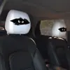 Funda de Almohada para Coche con Emoticonos Divertidos para Dropshipping Transfronterizo de Amazon, Estilo Elástico de Cobertura Total, Resistente al Desgaste, a Prueba de Polvo, Funda de Almohada Estampada