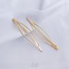 Colgante de Corona en Forma de T Chapado en Oro de 14K que Conserva el Color con Circonias Pendientes de Aro de Circonias Accesorios para Pendientes de Joyería DIY Hecha a Mano
