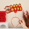 Duoyang Año Nuevo 2026 Creativo Primavera Globo Diadema Pasador Día de Año Nuevo Festivo Divertido Foto Regalo