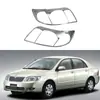 Adequado para Tampa de Farol Toyota Corolla 2005 Tampa de Farol Corolla Peças Cromadas para Carro Versão Oriente Médio