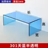 Prateleira de Armazenamento Acrílica em Forma de U Colorida Transparente Suporte de Exibição de Mesa Armário de Figuras Caixas Surpresa Prateleira de Armazenamento em Camadas