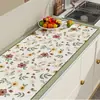 Tapete Drenante para Bancada de Cozinha Tapete Absorvente de Terra de Diatomáceas Jogo Americano para Louça Tigela Prato Tapete Barreira de Água para Bancada de Fogão Pia