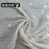 Tela de Mezcla de Poliéster Tencel Bordado de Flores Pequeñas Tela Bordada Estilo Chino Ropa Exterior Hanfu Tela para Vestido Chino