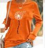 Sudadera Casual Urbana de Primavera 2025 Transfronteriza con Estampado 3D para Mujer, Jersey Europeo y Americano de Cuello Redondo Holgado de Amazon