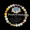 Temu Xiyin Tk Amazon Pulsera Popular Transfronteriza Pulsera de Piedra Natural Amatista Venta Caliente Europea y Americana Nuevo Al Por Mayor
