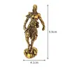 Bronce Antiguo Sólido Diosa Voladora Regalo Estatua de Buda Guanyin Manualidades Decorativas de Metal para el Hogar y la Oficina Adornos Decorativos Venta al por Mayor