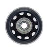 Ruedas para Maleta de 2 Pulgadas Ruedas de PU Coche Infantil Muebles Maleta Médica Ruedas para Patines Ruedas Silenciosas Transparentes de Poliuretano Ruedas para Patines