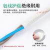 Tubo de cera amarela engrossada, isolamento de fio, manga macia, rosqueamento, tubo de fibra de vidro, retardador de chama, resistente a altas temperaturas, tubo de cera amarela branca à prova de fogo