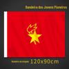 Bandeira Grande da Liga da Juventude, Bandeira de Escola Secundária, Bandeira de Equipe Pequena, Bandeira da Liga da Juventude Chinesa, Bandeira Resistente ao Sol para Exterior, Mastro de Bandeira para Atacado