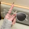 Nuevas Gafas Elegantes Sin Graduación que Bloquean la Luz Azul, Monturas Versátiles Ojo de Gato, Aspecto de Alta Gama Sin Maquillaje, Gafas Artísticas Sin Graduación
