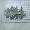 Novas Flores Coloridas em Forma de Flor Cheias de Diamante Joias DIY Luxo Acessível Tecido de Diamante Feng Shui Adesivos Acessórios para Roupas Flores Decorativas de Diamante