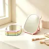 Shunxin Espejo de Mesa de Dibujos Animados Espejo de Plástico de Doble Cara Espejo de Doble Cara Espejo de Maquillaje Espejo de Maquillaje de Escritorio de una Sola Cara