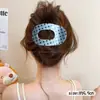 Presilha de Garra de Abalone Exquisita de Alta Qualidade para Mulheres, Grampo para Parte de Trás da Cabeça com Parte de Trás Plana, Confortável de Usar, Presilha para Cabelo Liso, Acessório de Cabelo Versátil