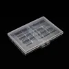 Taiwan Formosa Plastics Importa Pacote com 10 Caixas de Pilha Nº 5 Nº 7 Caixas de Armazenamento de Pilhas AA/AAA Transparente Ambiental LOGO
