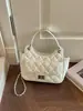 Bolso de cadena casual con patrón de diamantes de moda transfronterizo, nuevo bolso de alta calidad para el día a día 2026, bolso de hombro y cruzado de nicho