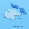 Molde de silicona para gota de oído, pegamento, colgante DIY, llavero, molde decorativo, cabeza abstracta, broche, joyería, molde de silicona