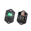 Enchufe de Dispositivo Electrónico DC con Interruptor 5A12V Enchufe con Interruptor Integrado con Luz Enchufe con Interruptor para Audio de Computadora
