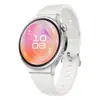 Aplicable a Huawei Watch 6 Pro 43mm Correa de Botón Estilo Hebilla Fácil Color Sólido Silicona Huawei GT 7 Modelo de Mujer
