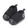 Sapatos Macios Antiderrapantes para Bebê Primavera e Outono 0-1 Ano Sapatos para Bebê Menino Lado Ursinho Sapatos para Criança Pequena Sapatos de Lona 2726