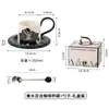 Selección TransfronterizaJuego de Taza y Platillo de Cerámica para Café, Taza para Beber Té de la Tarde, Taza de Alto Valor, Taza de Lujo Ligero