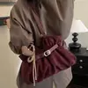 Ruien 2026 Nuevo Estilo Coreano Bolso de Hombro Único Bolso Tote Moda Simple Plisado Bolso Nube Gran Capacidad Moderno