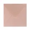 Hermoso sobre rosa claro de 150g para invitaciones de boda, sobre rectangular pequeño rosa estilo europeo para recibos, tarjeta de felicitación