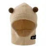 Conjunto de Gorro y Bufanda Coreano Qiunan para Niños, Nuevo Modelo Invierno 2026, Gorro con Orejeras Estilo Ins para Bebé, Gorro de Punto para Bebé