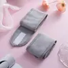 Faixa de Cabeça com Velcro Europeia e Americana Máscara Faixa de Cabelo para Maquiagem Absorvente de Suor Respirável Lenço de Cabeça Esportivo Faixa de Cabeça Toalha de Confinamento Venda por Atacado