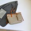 Bolso Tote de Moda Otoño/Invierno 2025 Tendencia Retro Doble Hombro para Viaje Cruzado para Mujer