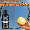 Pasta de reparo de arranhões para óculos KineShineX, projetada especificamente para reparo de lentes de vidro, compatível com capacetes