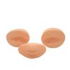 Set salvaje de silicona sólida de tres piezas para cejas bordadas, cejas, ojos, labios, piel de práctica, módulo desmontable reemplazable, piel sintética para principiantes