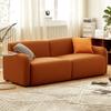 Sofá de Tela Simple de Estilo Coreano de Moda para Apartamentos Pequeños, Habitaciones de Alquiler, Sofá Recto de Dos o Tres Plazas, Sofá para Tienda