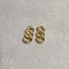 Brincos Folheados a Ouro 14K que Preservam a Cor Brincos de Corrente com Tassel Folheados a Ouro Latão Acessórios DIY Materiais para Brincos Semiacabados Feitos à Mão