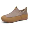 Sapatos de Algodão Femininos 2026 Novo Estilo de Inverno Transfronteiriço, Botas de Neve Espessadas e Forradas com Lã, Sapatos Confortáveis de Calçar para Mãe, Botas Quentes de Algodão