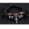 Pulseira de Estudante Joia de Casal Corda de Couro Personalidade da Moda Retro Moda Japonesa e Coreana Pulseira Masculina