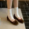 2026 Nuevos Zapatos Mary Jane con Lazo para Mujer Zapatos Planos de Ballet Multicolores Disponibles Moda Cómodos Zapatos Individuales