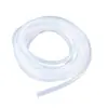 Tubo de Silicona de Grado Alimenticio, Manguera de Silicona Resistente al Desgaste y a la Rotura, No Tóxica, Sin Olor, Resistente a Altas Temperaturas, Cubierta de Silicona Transparente
