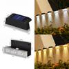 Luzes Solares para Paisagismo de Jardim, Luzes de Degrau Externas, Luzes de Cerca, Luzes de Escada à Prova d'Água, Luzes para Corrimão de Degrau