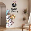 Pet Shop Parede Desenho Animado Criativo Adesivos de Quarto de Cachorro Adesivos de Parede Adesivos Decorativos Fofos Quarto de Criança Adesivos Personalizados
