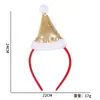 Faixa de Cabeça Decorativa de Natal Papai Noel Alce Árvore de Natal Faixa de Cabeça Adorno de Galhada Fivela de Cabeça para Vestido de Festa de Natal