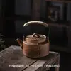 Bule de Cerâmica Vintage de Grande Capacidade para Preparar Chá, Bule Simples para Casa e Escritório com Xícara de Chá para Preparo de Chá