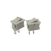 Interruptor basculante KCD11 10*15mm interruptor de encendido mini 2/3 pines 2 posiciones 3 posiciones interruptor circular para lámpara de escritorio/juguete