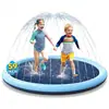 Tapete Borrifador de Água para Pets em PVC, Piscina Dobrável, Tapete Borrifador de Água para Brincadeiras de Crianças e Pets, Fornecimento de Estoque Pronto do Fabricante