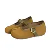 Zapatos de tacón alto poco profundos estilo francés para mujer, nuevos mocasines de cuero de verano 2026 para combinar con faldas, zapatos Mary Jane de punta dividida