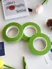 Cinta Floral Hecha a Mano, Papel Crepé para Hacer Flores, Envoltura de Tallos de Flores, Materiales de Empaque de Malla de Alambre, Arte en Papel DIY, Cinta Verde